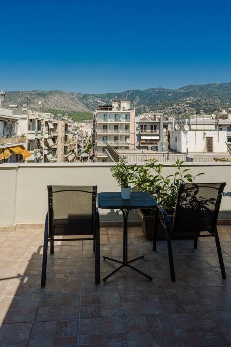 Cozy Seaside Penthouse With Sea & Mountain View. Apartment Volos Exterior photo